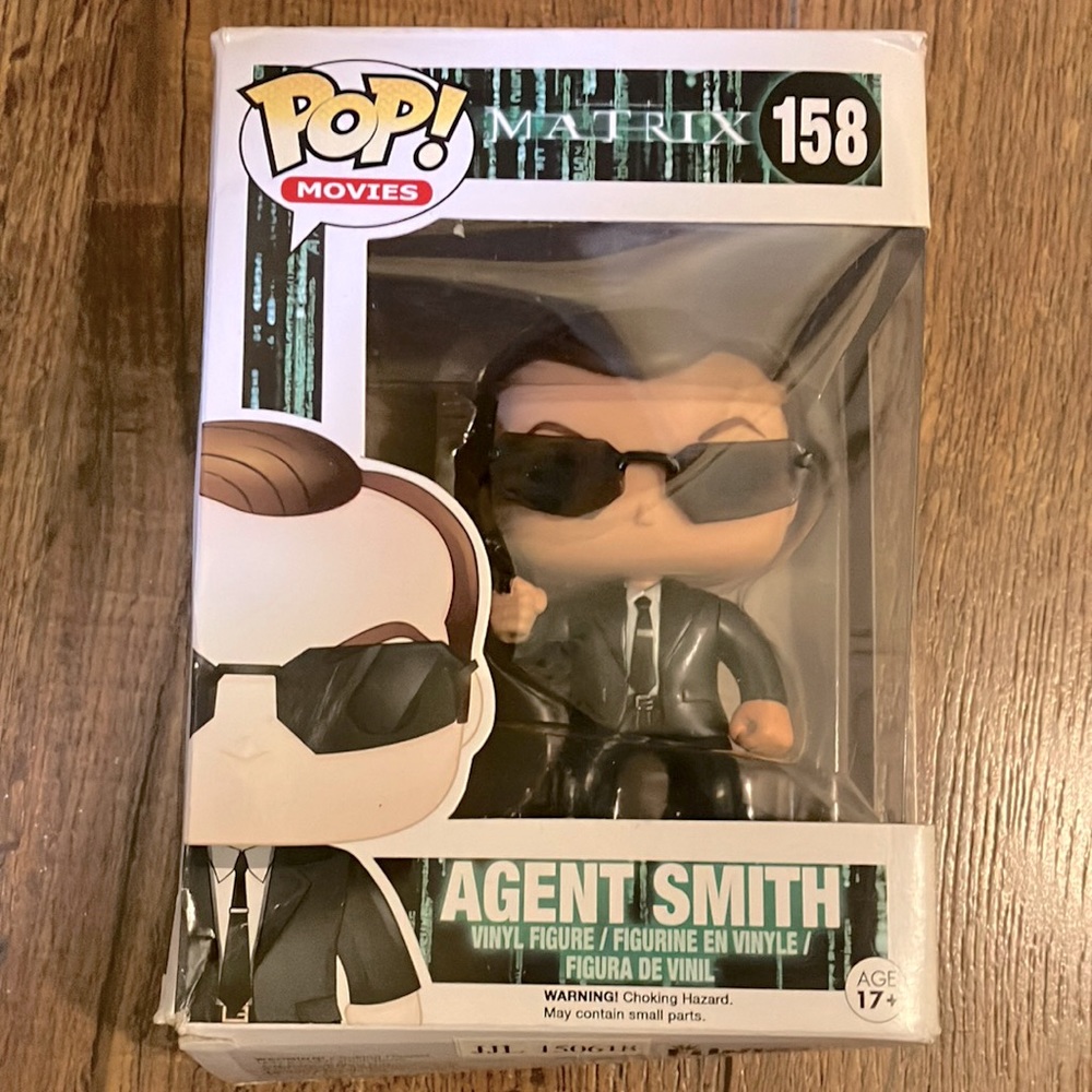 Matrix Agent Smith Funko